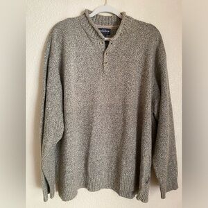 Woolrich Mens Khaki Sweater